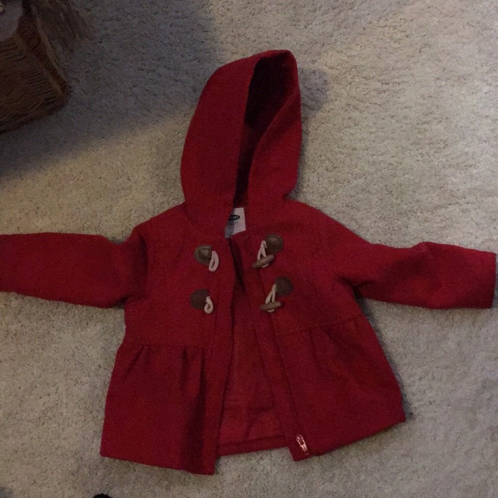Little girl’s peacoat size 12-18 months